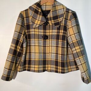 R.Q.T. - Vintage plaid coat/blazer. Size L